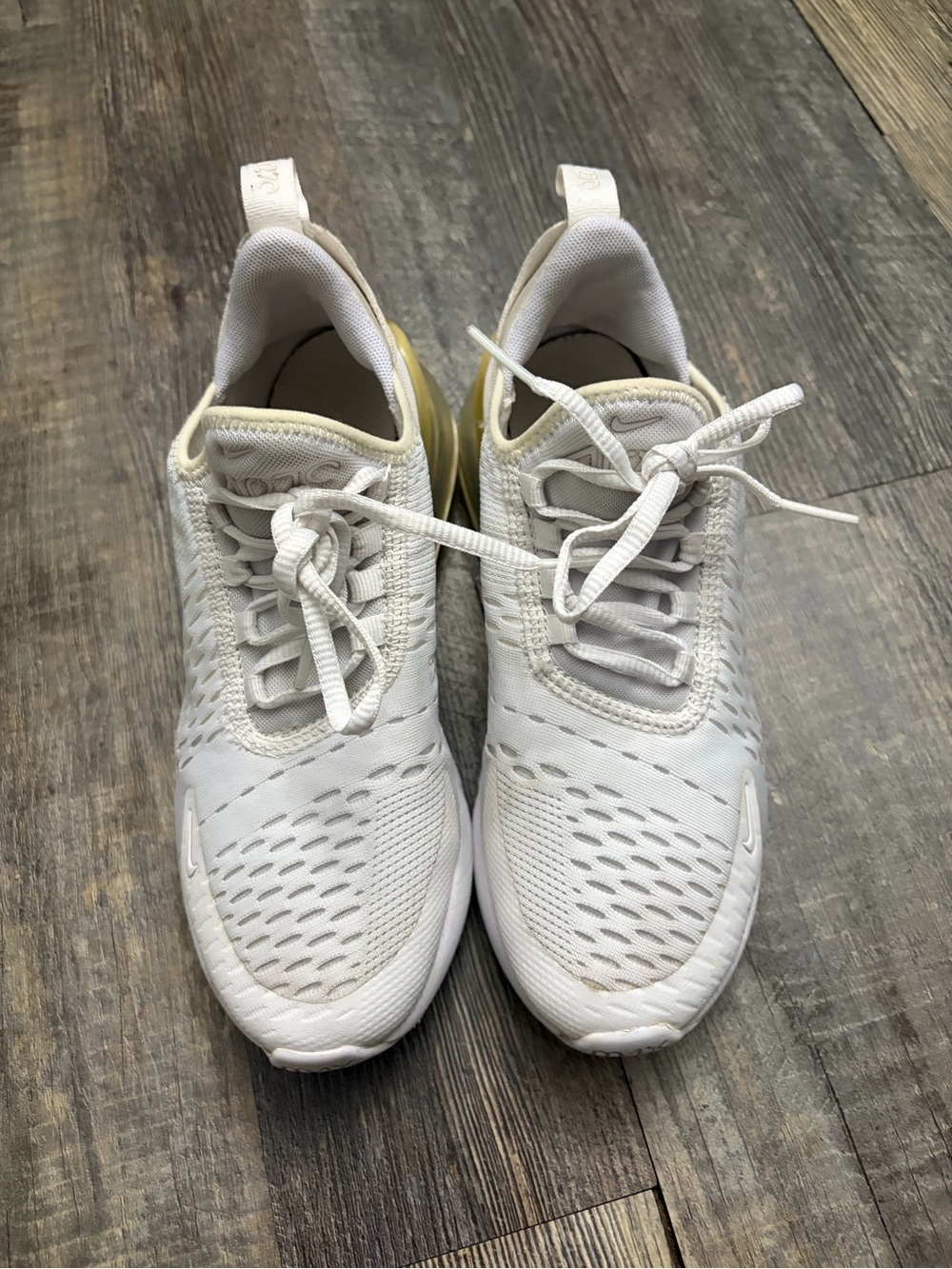 Nike Unisex White Airmax Running Sneakers